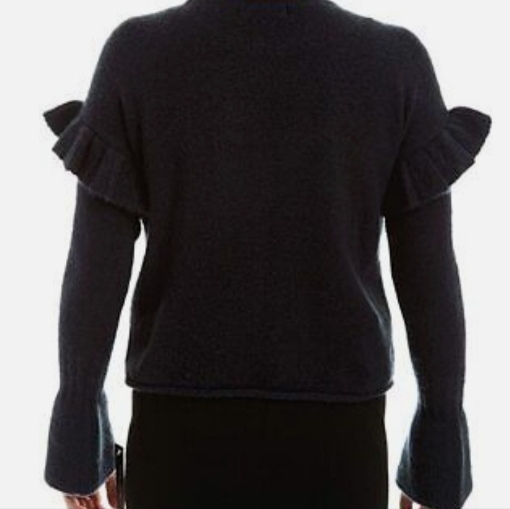 🔶️5 for $30🔶️ ROMEO + JULIET Ruffle and Bell Sleeve Sweater - Picture 2 of 5